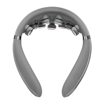  Masażer TENS EMS na kark z terapią czerwonym światłem i kompresem SKG G7 Pro-E- szary - zdj. dodatkowe 2