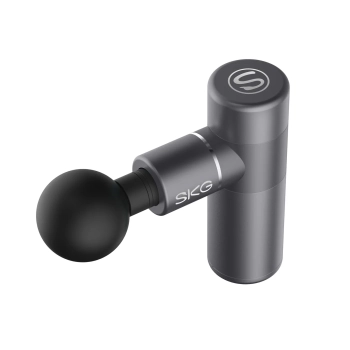  Masażer pistolet do masażu 4 głowice do całego ciała SKG F3-EN - szary - zdj. dodatkowe 3