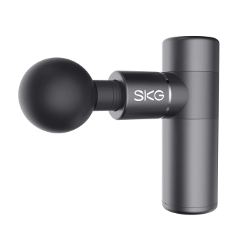  Masażer pistolet do masażu 4 głowice do całego ciała SKG F3-EN - szary - zdj. dodatkowe 5