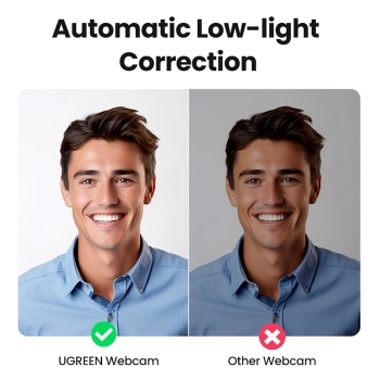  Kamera internetowa Full HD z mikrofonami do nagrań Video USB-A - szara - zdj. dodatkowe 3