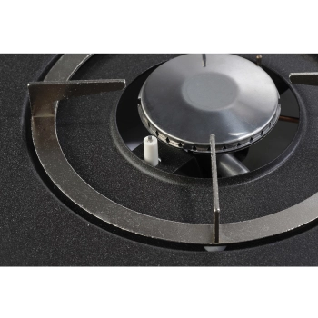  Kuchenka kempingowa gazowa BENDER LUX + bukowa deska do krojenia LPG 3kW - CZARNA - zdj. dodatkowe 2