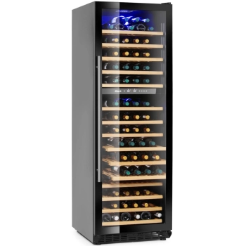  Lodówka chłodziarka do wina dwustrefowa na 160 butelek 447 l 150 W - zdj. dodatkowe 4