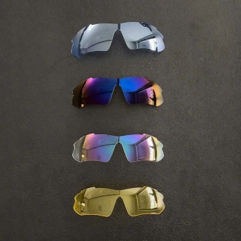  Okulary rowerowe polaryzujące z wymiennymi kolorowymi szkłami ZESTAW - zdj. dodatkowe 3