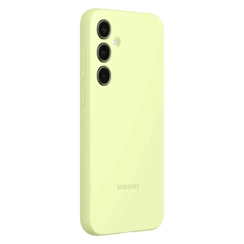  Oryginalne etui Silicone Case do Samsung Galaxy A35 zielone - zdj. dodatkowe 2