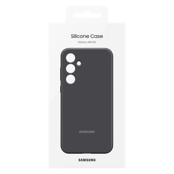  Oryginalne etui Silicone Case do Samsung Galaxy A55 czarne - zdj. dodatkowe 4