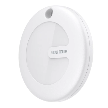  Lokalizator Tag kompatybilny z Apple FindMy Bluetooth 5.2 zasięg 100m biały - zdj. dodatkowe 1