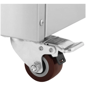  Podgrzewacz do talerzy szafa grzewcza na kółkach do 72 talerzy o śr. 27 cm 800 W - zdj. dodatkowe 4