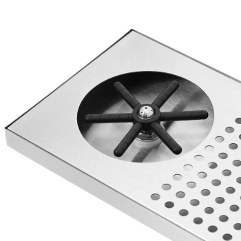  Myjka płuczka do szkła z tacką ociekową 61 x 18 x 13.5 cm - zdj. dodatkowe 2