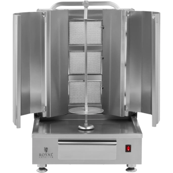  Opiekacz grill do kebaba gyrosa gazowy do 40 kg mięsa 12 kW - zdj. dodatkowe 4