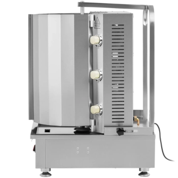  Opiekacz grill do kebaba gyrosa gazowy do 40 kg mięsa 12 kW - zdj. dodatkowe 7