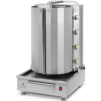  Opiekacz grill do kebaba gyrosa gazowy do 60 kg mięsa 16 kW - zdj. dodatkowe 1