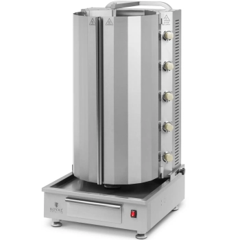  Opiekacz grill do kebaba gyrosa gazowy do 80 kg mięsa 20 kW - zdj. dodatkowe 1