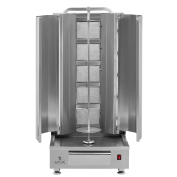  Opiekacz grill do kebaba gyrosa gazowy do 80 kg mięsa 20 kW - zdj. dodatkowe 4