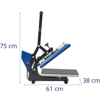  Prasa termotransferowa do sublimacji koszulek LCD 38 x 38 cm 0-250C - zdj. dodatkowe 5