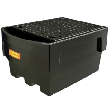  Wanna wychwytowa podstawa pod 1 zbiornik IBC 1100L plastikowa PE CEMO 10950 - zdj. dodatkowe 1