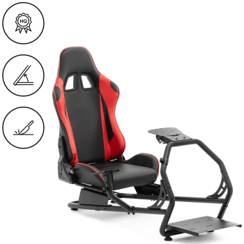  Fotel do symulatora jazdy gier wyścigowych regulowany - zdj. dodatkowe 1