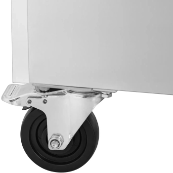  Stół chłodniczy gastronomiczny na kółkach 4 komory 550 l 223x70x85 cm - zdj. dodatkowe 4