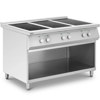  Kuchnia indukcyjna wolnostojąca z otwartą podstawą 6 palników 25.5 kW - zdj. dodatkowe 1