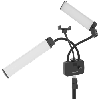  Lampa kosmetyczna do makijażu rzęs z uchwytem na smartfon LED 3200 - 5600 K 40 W - zdj. dodatkowe 4