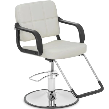  Fotel fryzjerski barberski kosmetyczny z podnóżkiem Physa EPSOM - beżowy - zdj. dodatkowe 1