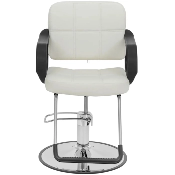  Fotel fryzjerski barberski kosmetyczny z podnóżkiem Physa EPSOM - beżowy - zdj. dodatkowe 5