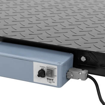  Waga platformowa weterynaryjna dla zwierząt 100 x 200 cm 1.5 t / 2 kg - zdj. dodatkowe 3