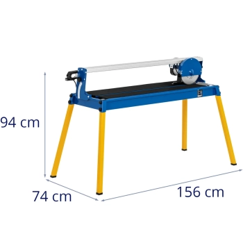  Piła przecinarka do glazury chłodzona wodą 0-45 stopni 2950 obr./min 1500 W - zdj. dodatkowe 4