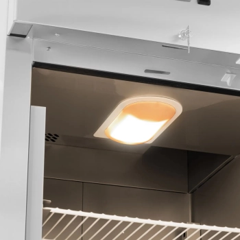  Szafa chłodnicza lodówka gastronomiczna na kółkach 2 drzwi 2-8C 750 l - zdj. dodatkowe 3