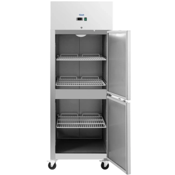  Szafa chłodnicza lodówka gastronomiczna na kółkach 2 drzwi 2-8C 750 l - zdj. dodatkowe 4