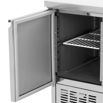  Stół chłodniczy gastronomiczny na kółkach 2 komory 240 l 90 x 70 x 95 cm - zdj. dodatkowe 3