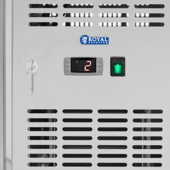  Stół chłodniczy do pizzy 1 komora 7 szuflad na kółkach 165 l 154 x 82 x 105 cm - zdj. dodatkowe 2