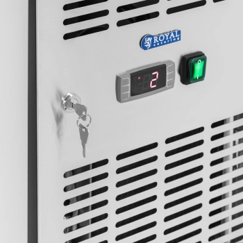  Stół chłodniczy do pizzy 3 komory na kółkach 560 l 202 x 80 x 100 cm - zdj. dodatkowe 2