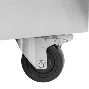  Stół chłodniczy do pizzy 3 komory na kółkach 560 l 202 x 80 x 100 cm - zdj. dodatkowe 5