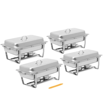  Podgrzewacz do potraw bemar bufetowy na pastę GN 1/1 7.5 l STAL- zestaw 4 szt. - zdj. dodatkowe 1
