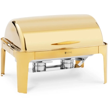  Podgrzewacz do potraw bufetowy na pastę GN 1/1 9 l - złoty - zdj. dodatkowe 1