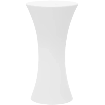  Stolik barowy klubowy podświetlany na baterie RGBW LED śr. 58 x 110 cm - biały okrągły - zdj. dodatkowe 4