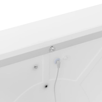  Stolik barowy klubowy kwadratowy podświetlany RGBW LED 60 x 60 x 106 cm - zdj. dodatkowe 5