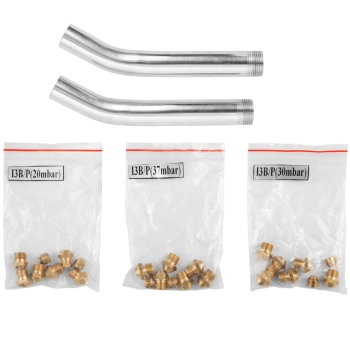  Frytownica gazowa podwójna z szafką propan / LPG / gaz ziemny 2 x 36 l 30 kW - zdj. dodatkowe 4