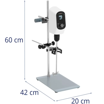  Mieszadło mechaniczne laboratoryjne do 60 l 100-2000 obr./min - zdj. dodatkowe 7