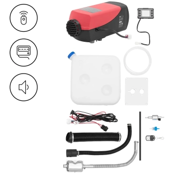  Ogrzewanie postojowe Diesel do samochodów łodzi kamperów 10 l 12 V 8 kW - zdj. dodatkowe 1