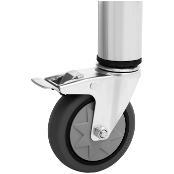  Stół blat roboczy na kółkach 2 poziomy 60 x 60 cm STAL do 120 kg - zdj. dodatkowe 2