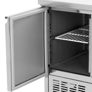  Stół chłodniczy gastronomiczny na kółkach 3 komory 360 l 137 x 70 x 95 cm - zdj. dodatkowe 3