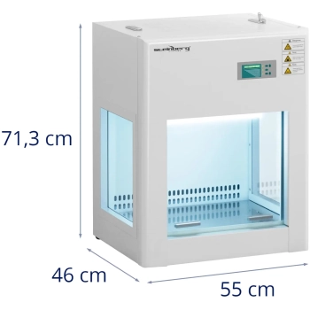  Komora laminarna laboratoryjna do sterylnej pracy 480 x 340 x 370 mm 110 W - zdj. dodatkowe 6