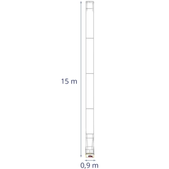  Winda wciągarka dekarska budowlana z pilotem 15 m do 200 kg 1500 W - zdj. dodatkowe 1