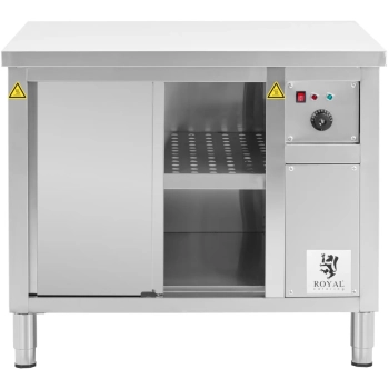  Szafa grzewcza podgrzewacz do talerzy 30-80 C 100 x 60 x 85 cm 2.4kW - zdj. dodatkowe 5