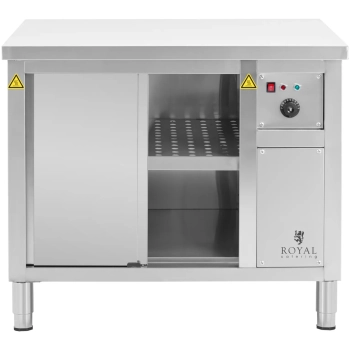  Szafa grzewcza podgrzewacz do talerzy 30-80 C 100 x 70 x 85 cm 2.4kW - zdj. dodatkowe 5