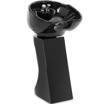  Myjka fryzjerska uchylna wolnostojąca 35 - 40 stopni - czarna - zdj. dodatkowe 1