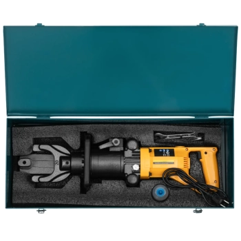  Giętarka do prętów zbrojeń elektrohydrauliczna przenośna 1500 W - zdj. dodatkowe 3