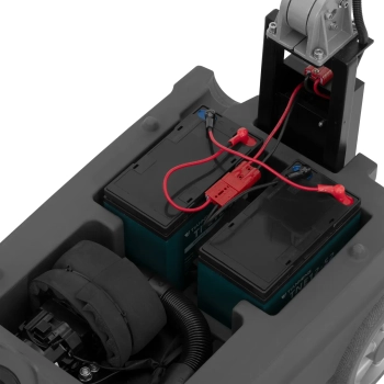  Szorowarka akumulatorowa do czyszczenia podłóg 40 cm 25 l 160 obr./min - zdj. dodatkowe 5
