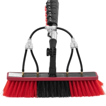  Szczotka teleskopowa z przyłączem wody do mycia okien paneli szer. 35 cm 175-720 cm - zdj. dodatkowe 2